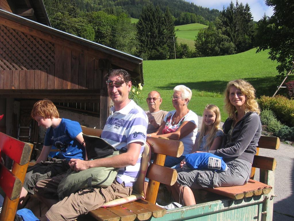 Ferienwohnung Haus Tonelehof Dellach im Drautal Exterior foto