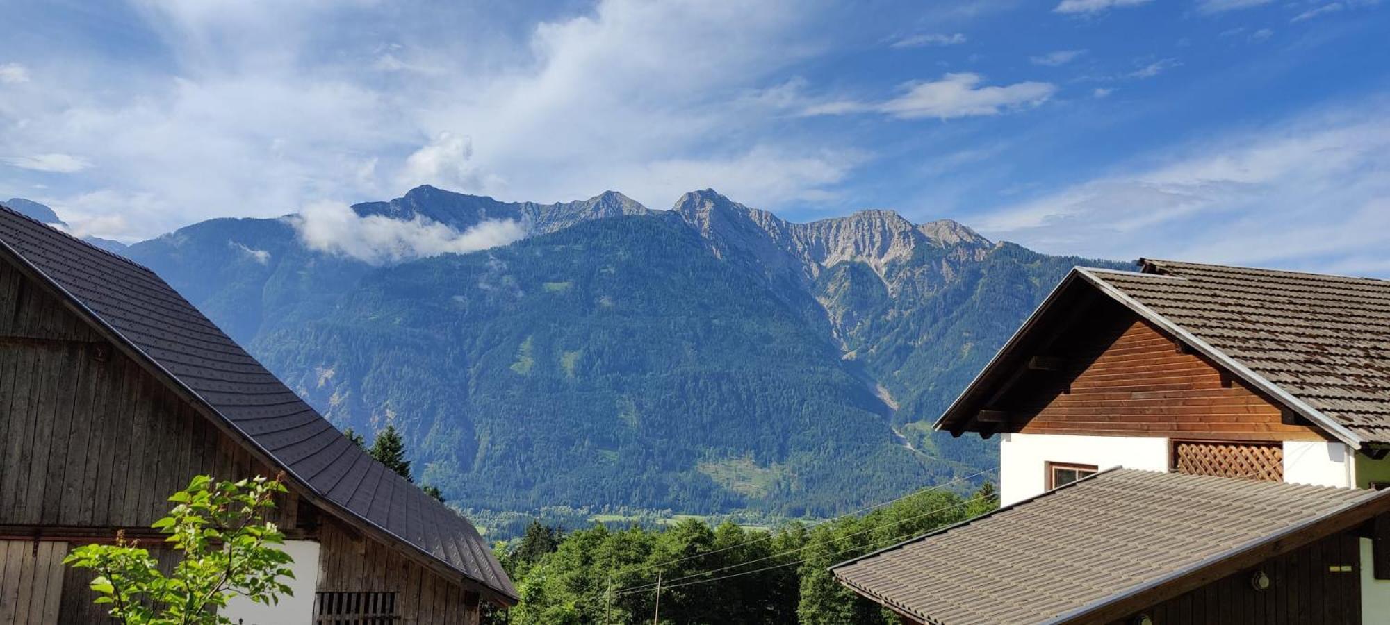 Ferienwohnung Haus Tonelehof Dellach im Drautal Exterior foto