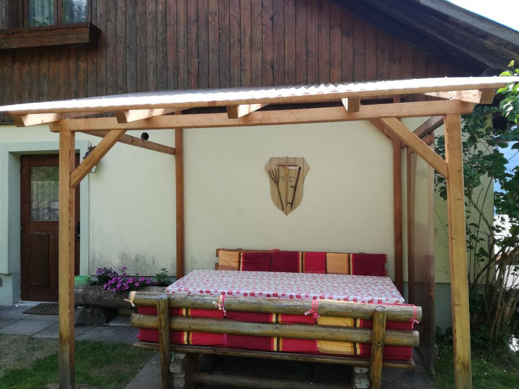 Ferienwohnung Haus Tonelehof Dellach im Drautal Exterior foto