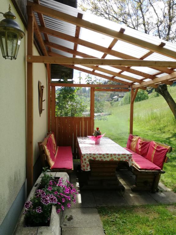 Ferienwohnung Haus Tonelehof Dellach im Drautal Exterior foto