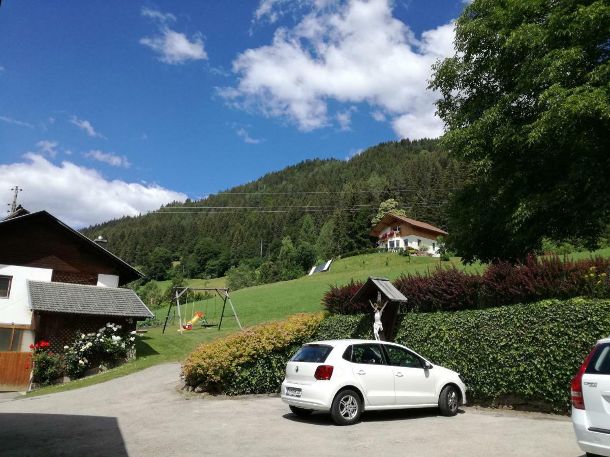 Ferienwohnung Haus Tonelehof Dellach im Drautal Exterior foto